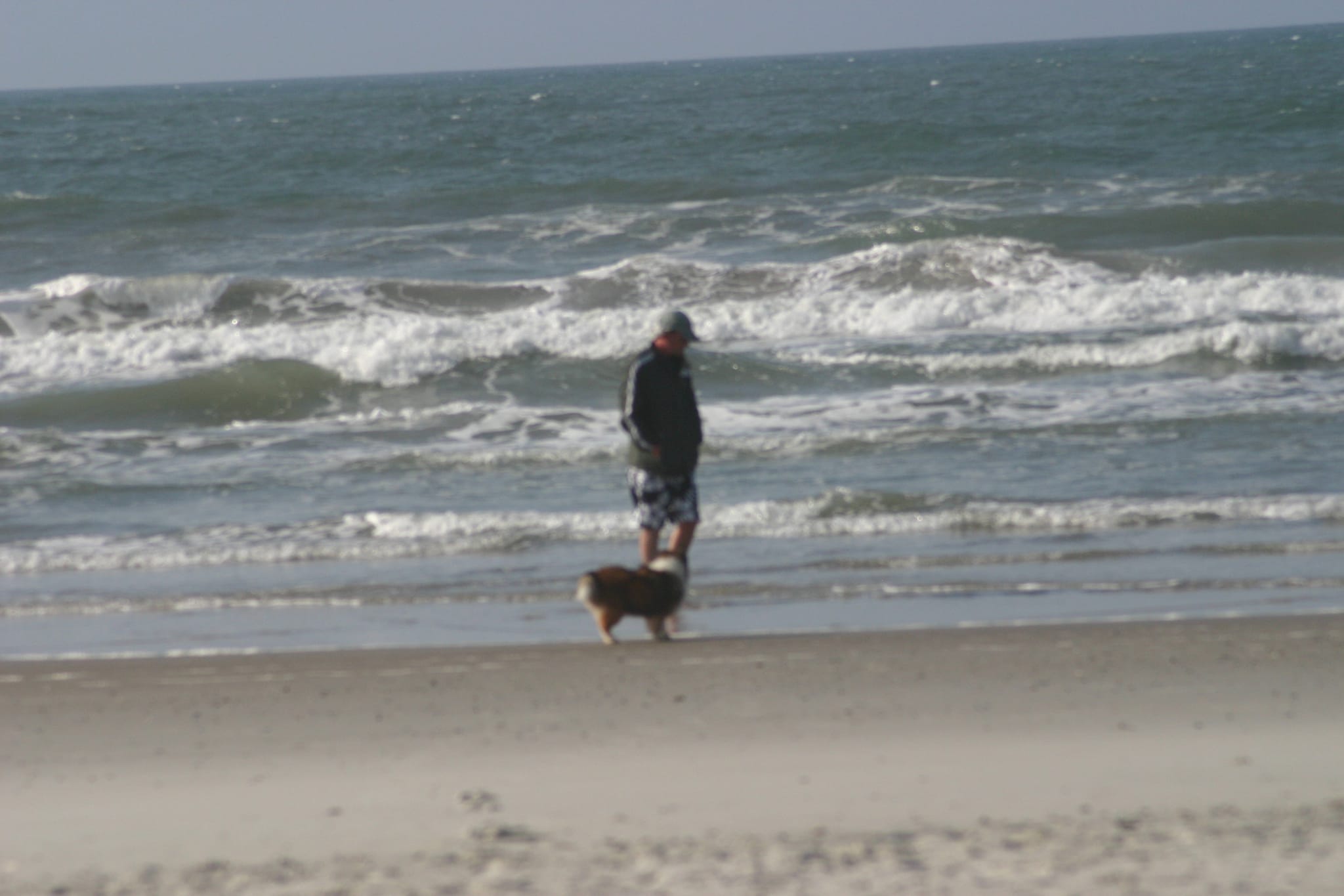Chris and Roxy on Bear Island