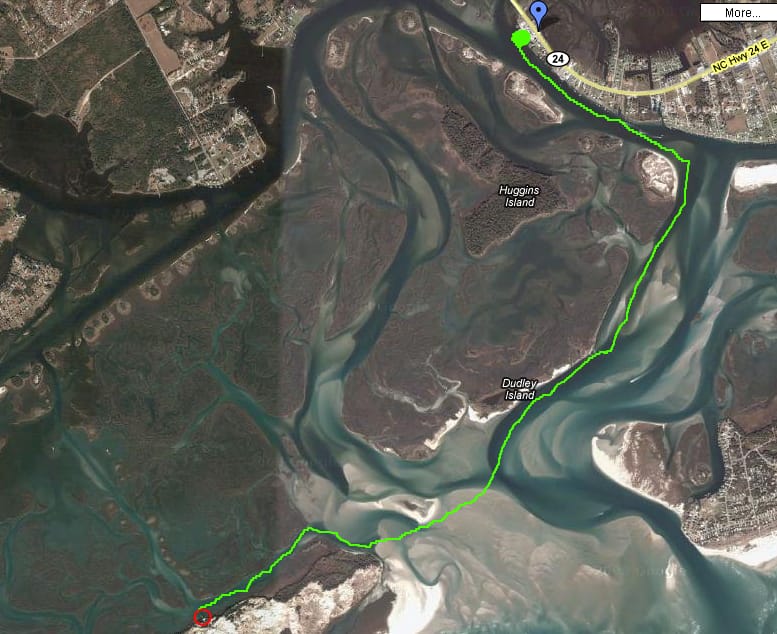 BearIslandKayakRoute
