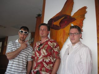 The guys at the Dolphin Den