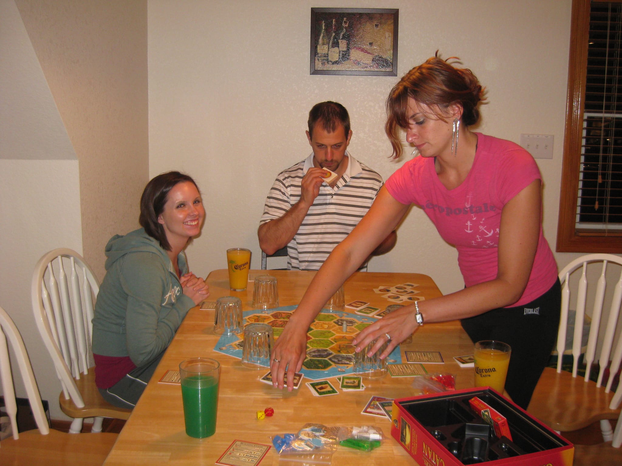 Setting up for Catan