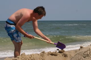 OBX Trip - Beach Friday 061
