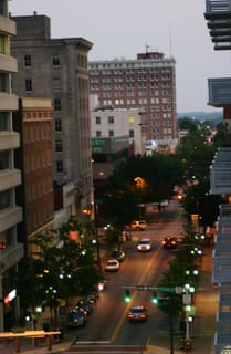 Looking South on Elm St. - Greensboro, NC