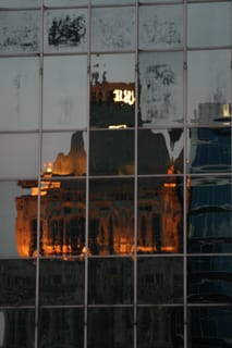 Lincoln Financial Building reflection - Greensboro, NC