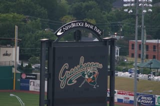 Greensboro Grasshoppers Sign
