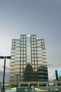 Wachovia Building - Greensboro Sunset