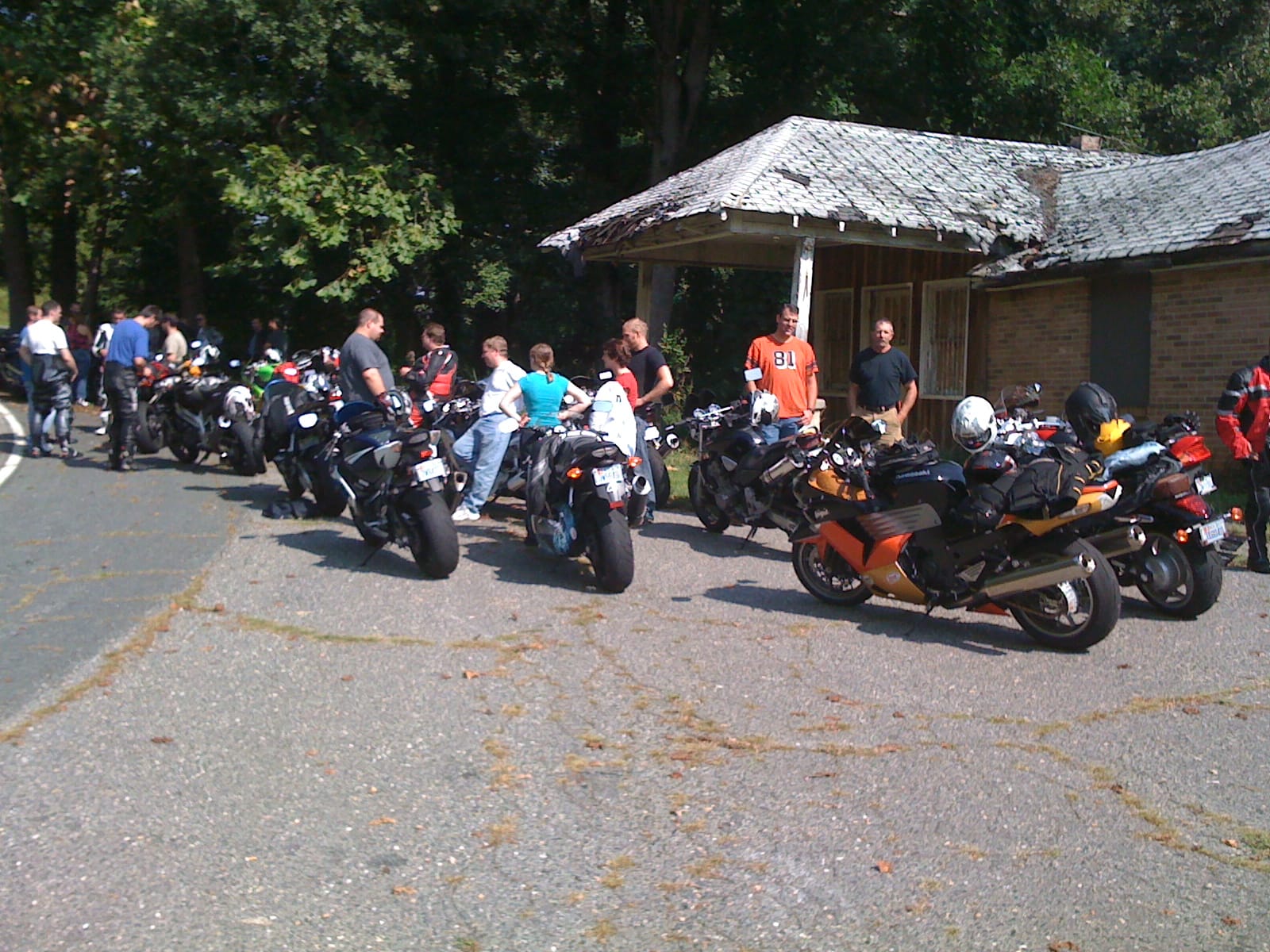 Rallying up at the shack on 66