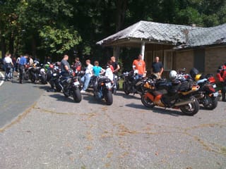 Rallying up at the shack on 66