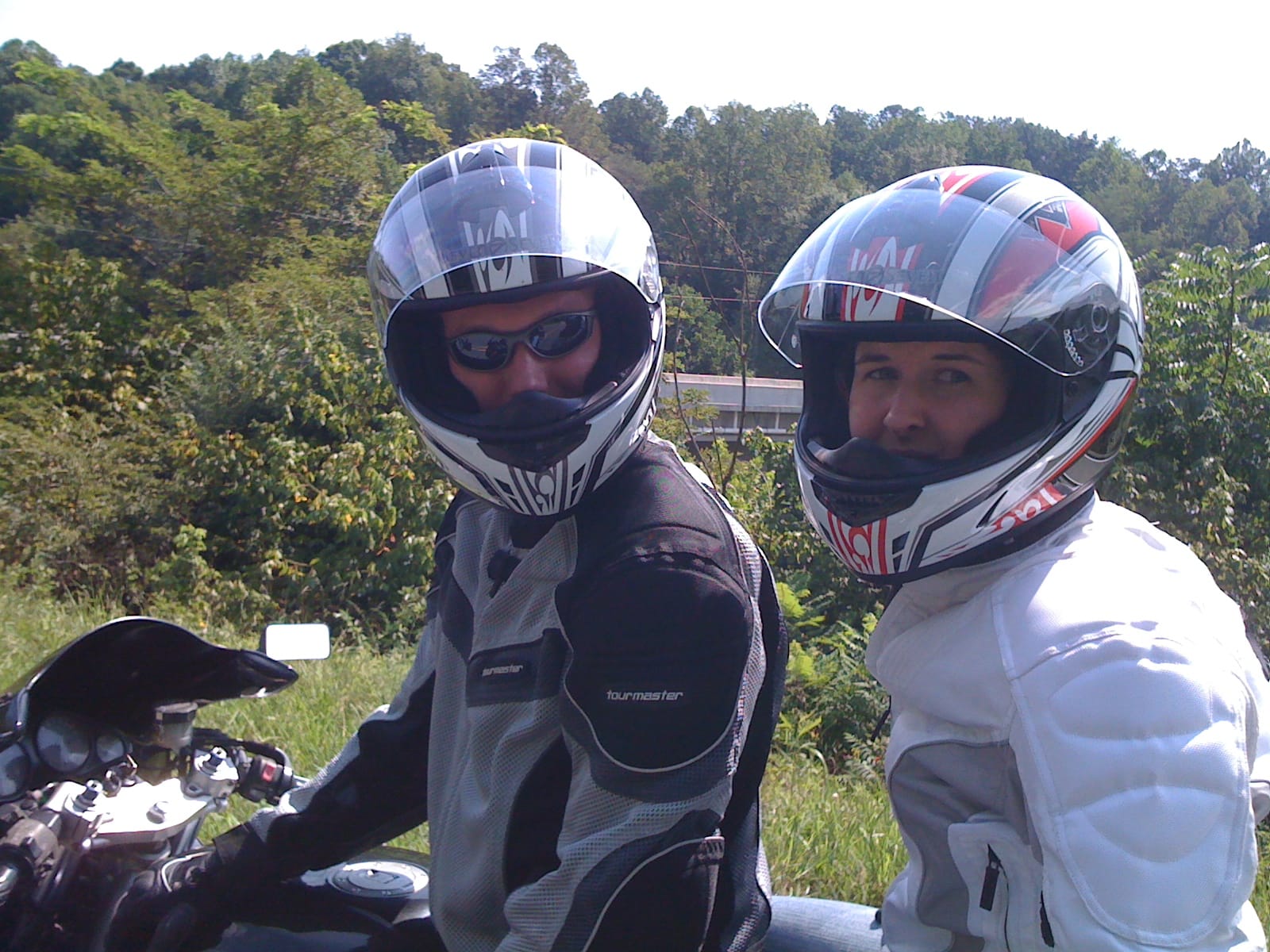 Matt and Becca on the Sunday Ride
