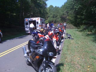 Sunday Ride - tree fall
