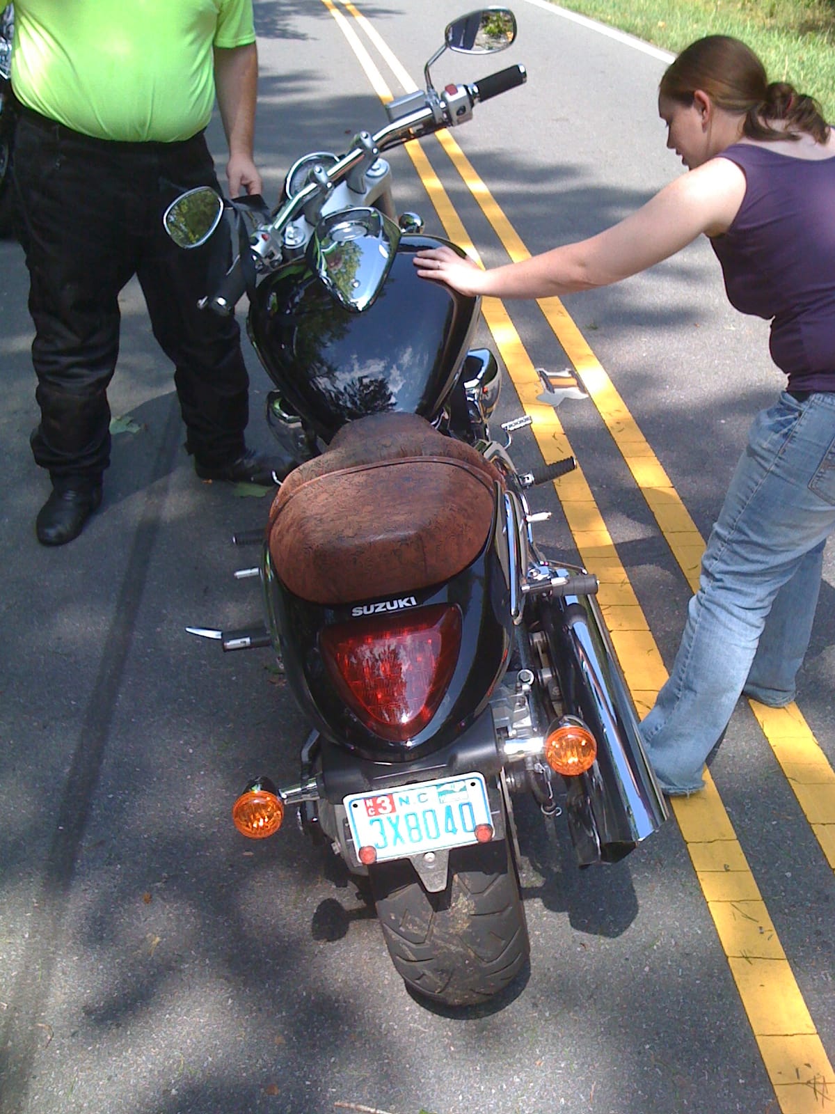 Sunday Ride - Sunday Ride - Richard's bike after his spill