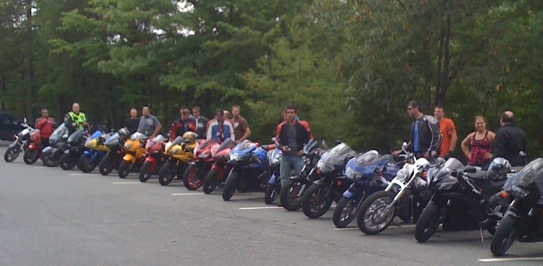Hanging Rock Group photo - Mason memorial ride