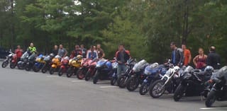 Hanging Rock Group photo - Mason memorial ride