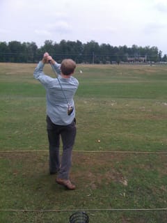 A break from Sharepoint for some Golf