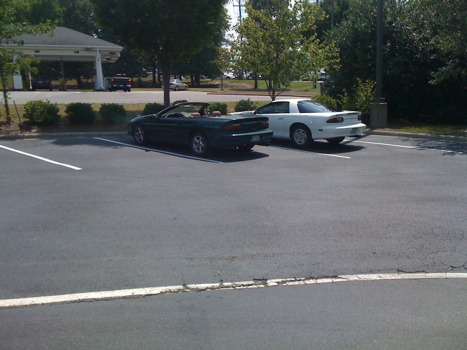 Camaro day at Papa John's