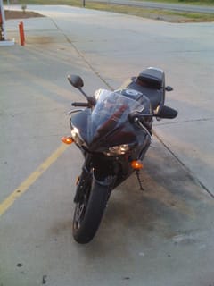 Yamaha R6 - ride through Rockingham County