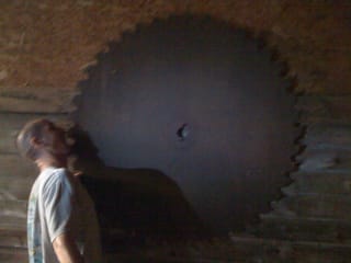 Big saw blade