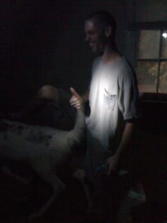Random Deer in the remodel house