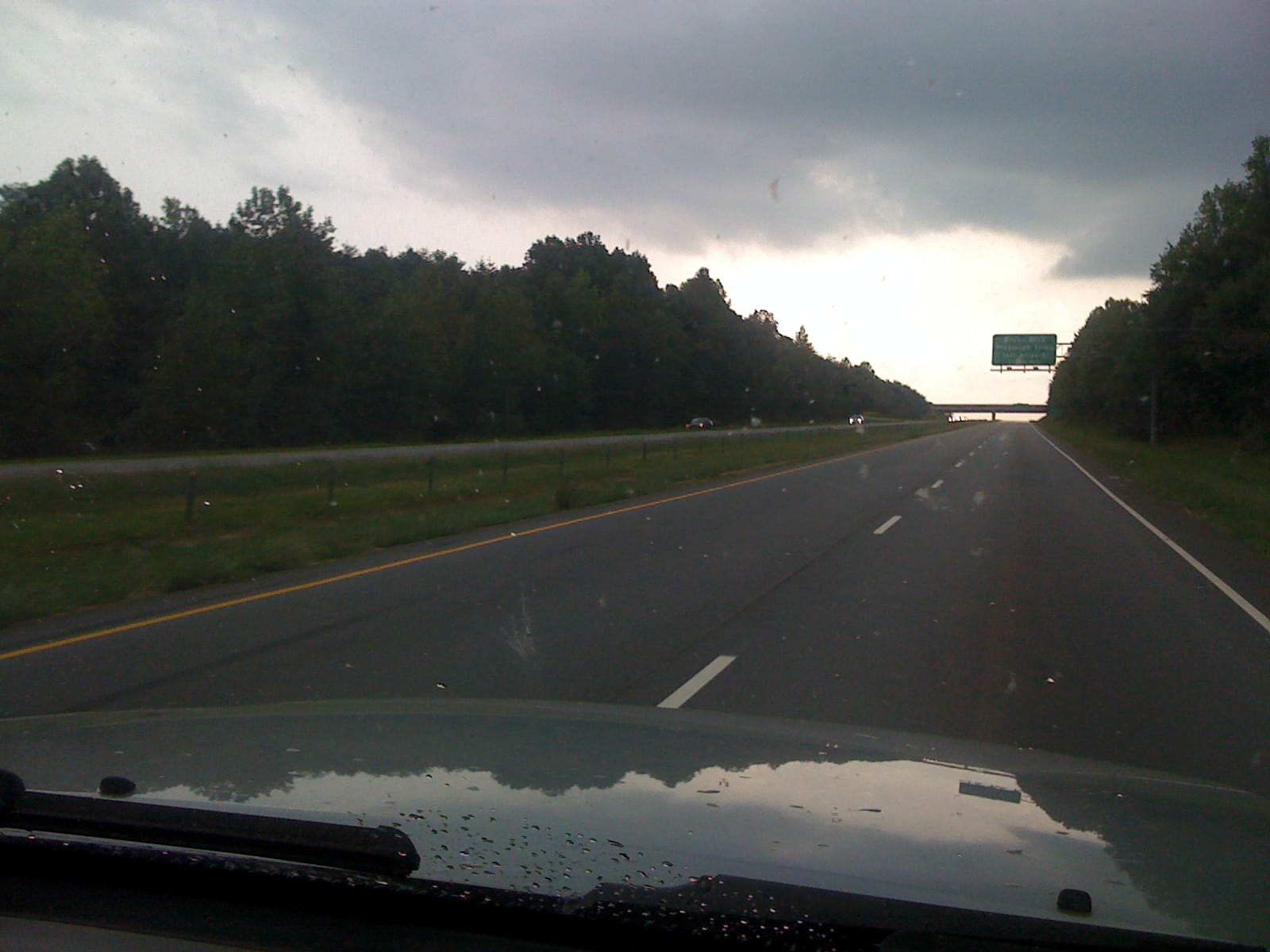 Transporting the overheating Bimmer home