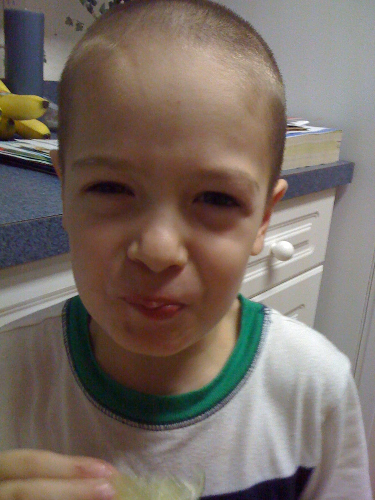 William tries a lime