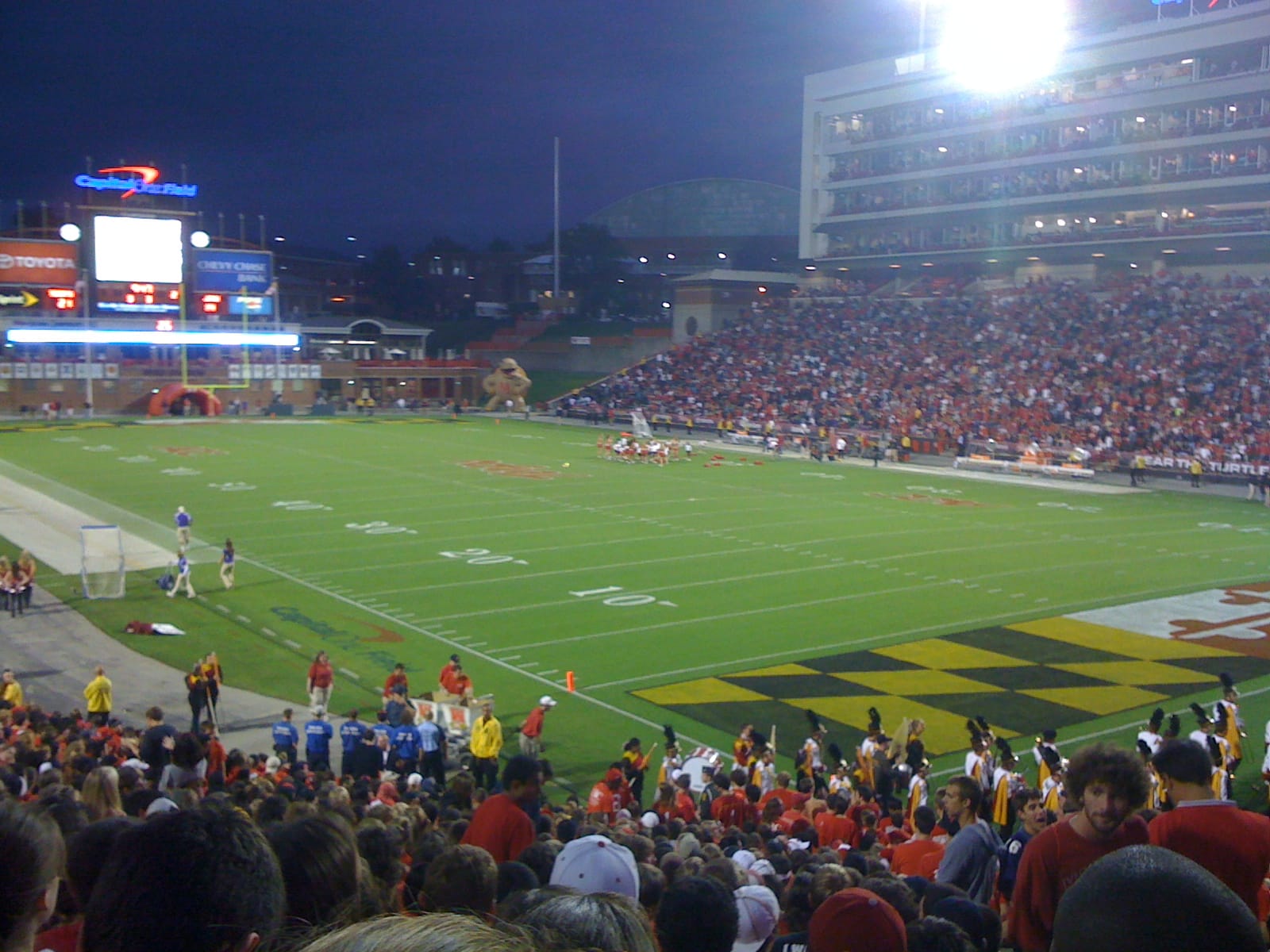 Maryland Terrapins - opening game - College Park, Maryland