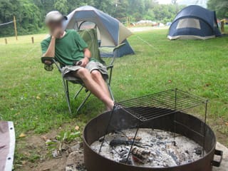 Aroud the fire - Hot Springs, NC