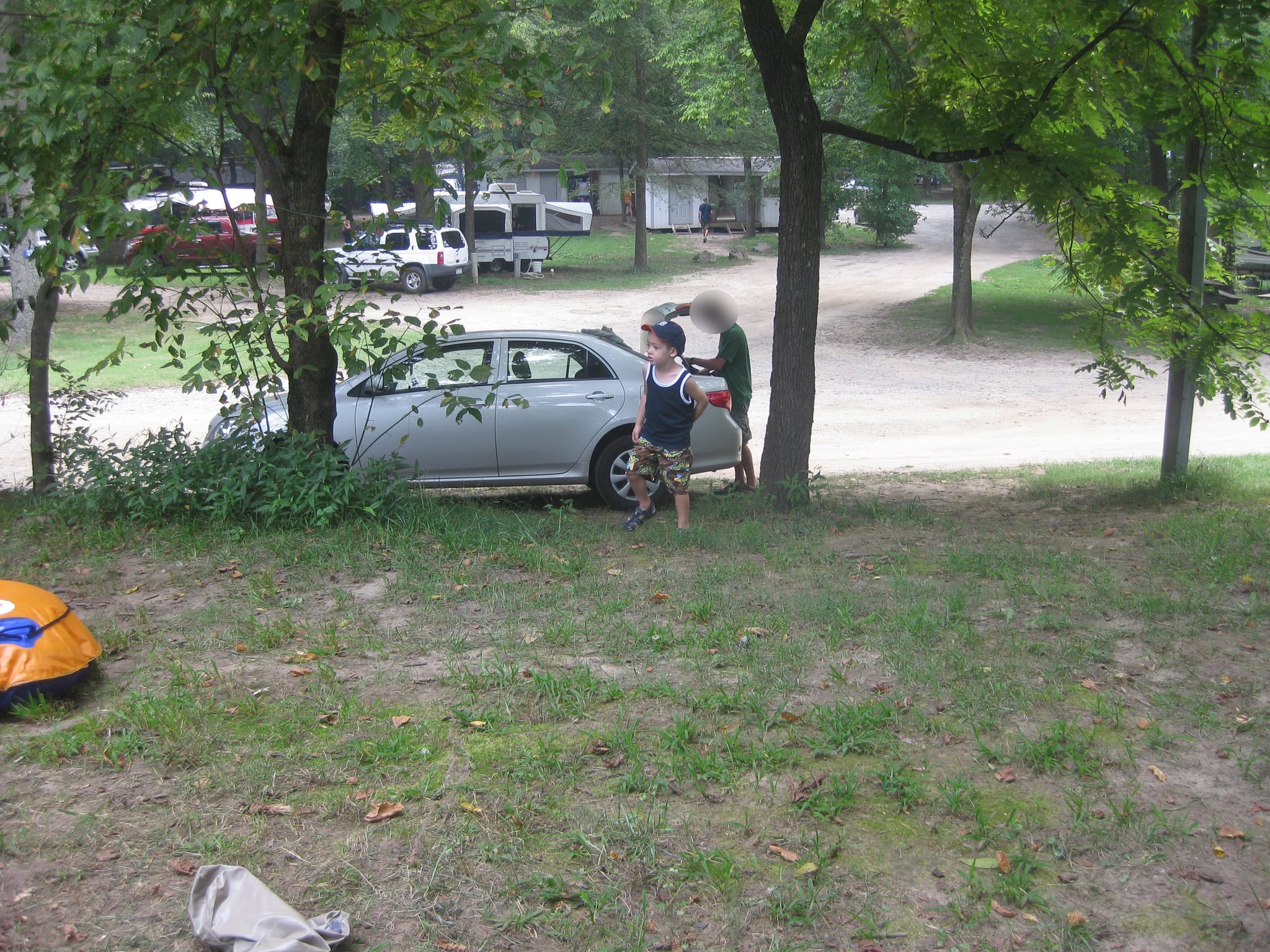 Packing the car - Hot Springs, NC