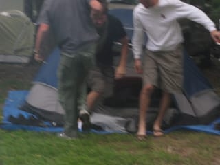 Attacked in the tent - Hot Springs, NC