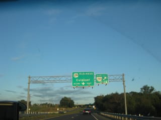 Driving to Washington, DC