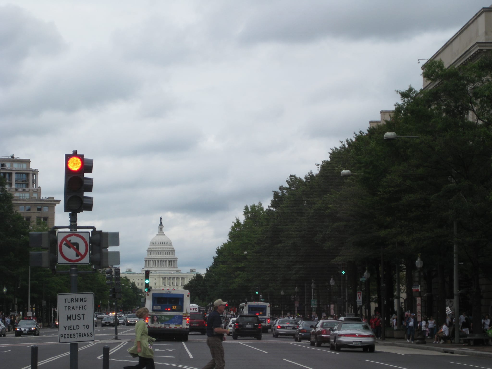Washington, DC - View of the Capitol building