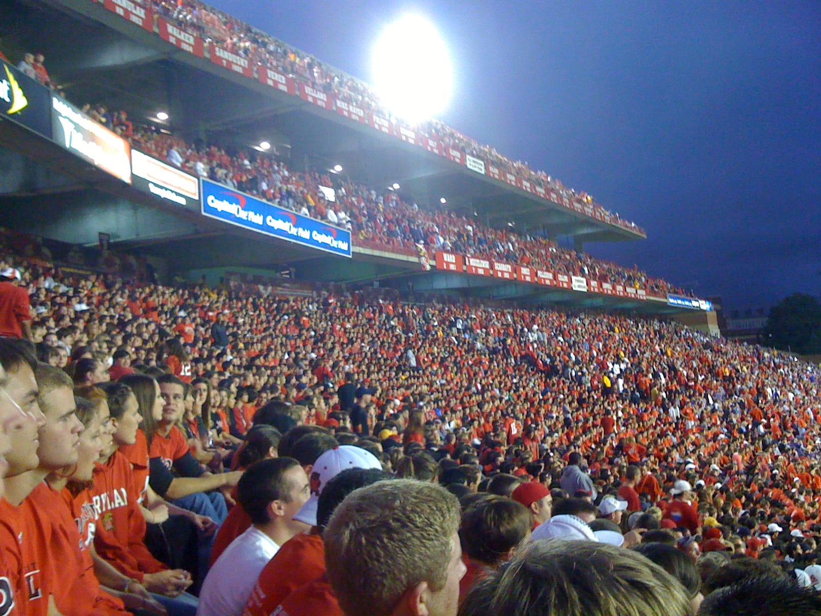 Maryland Terrapins - opening game - College Park, Maryland