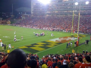 Maryland Terrapins - opening game - College Park, Maryland