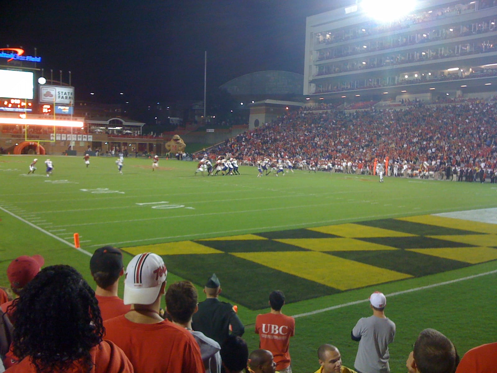 Maryland Terrapins - opening game - College Park, Maryland