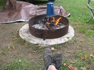My travelling feet  - Hot Springs, NC