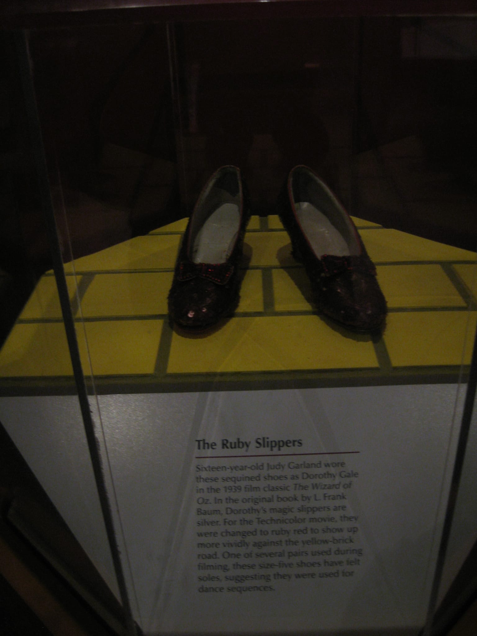 Ruby Slippers - Natural History Smithsonian - Washington, DC