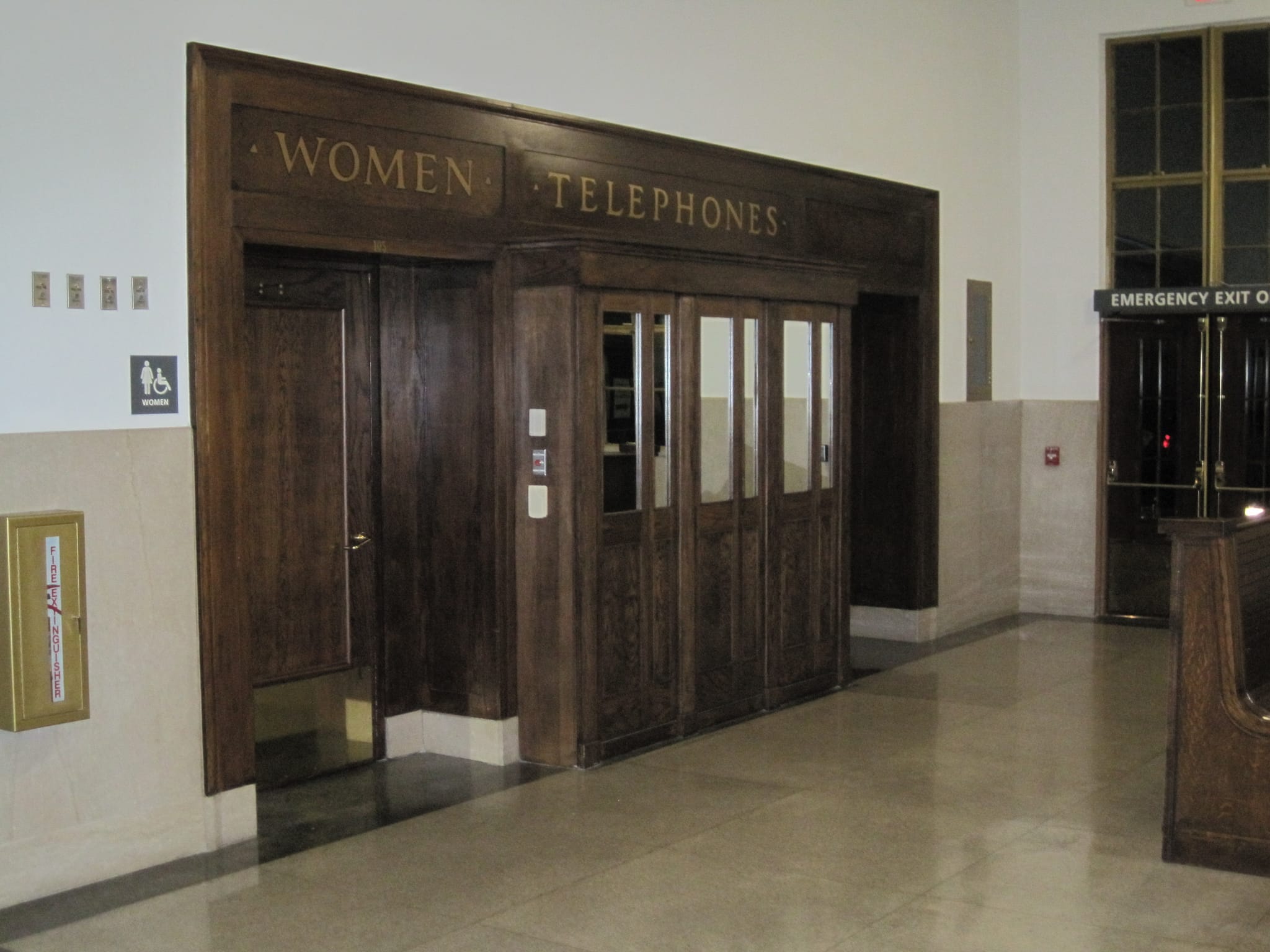 Women, Telephones...  Greensboro Depot