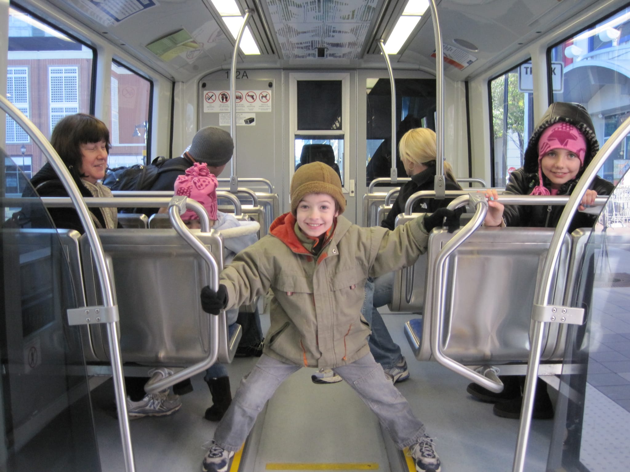 This is how you ride the light rail