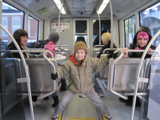 This is how you ride the light rail