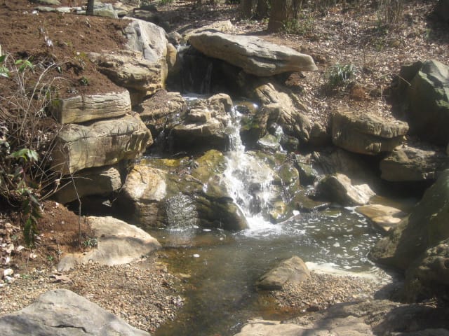 More Bog Garden waterfall