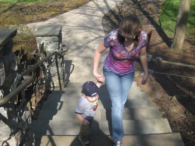 Step, step, step