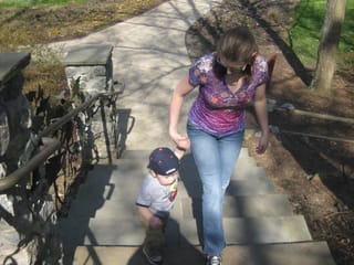 Step, step, step