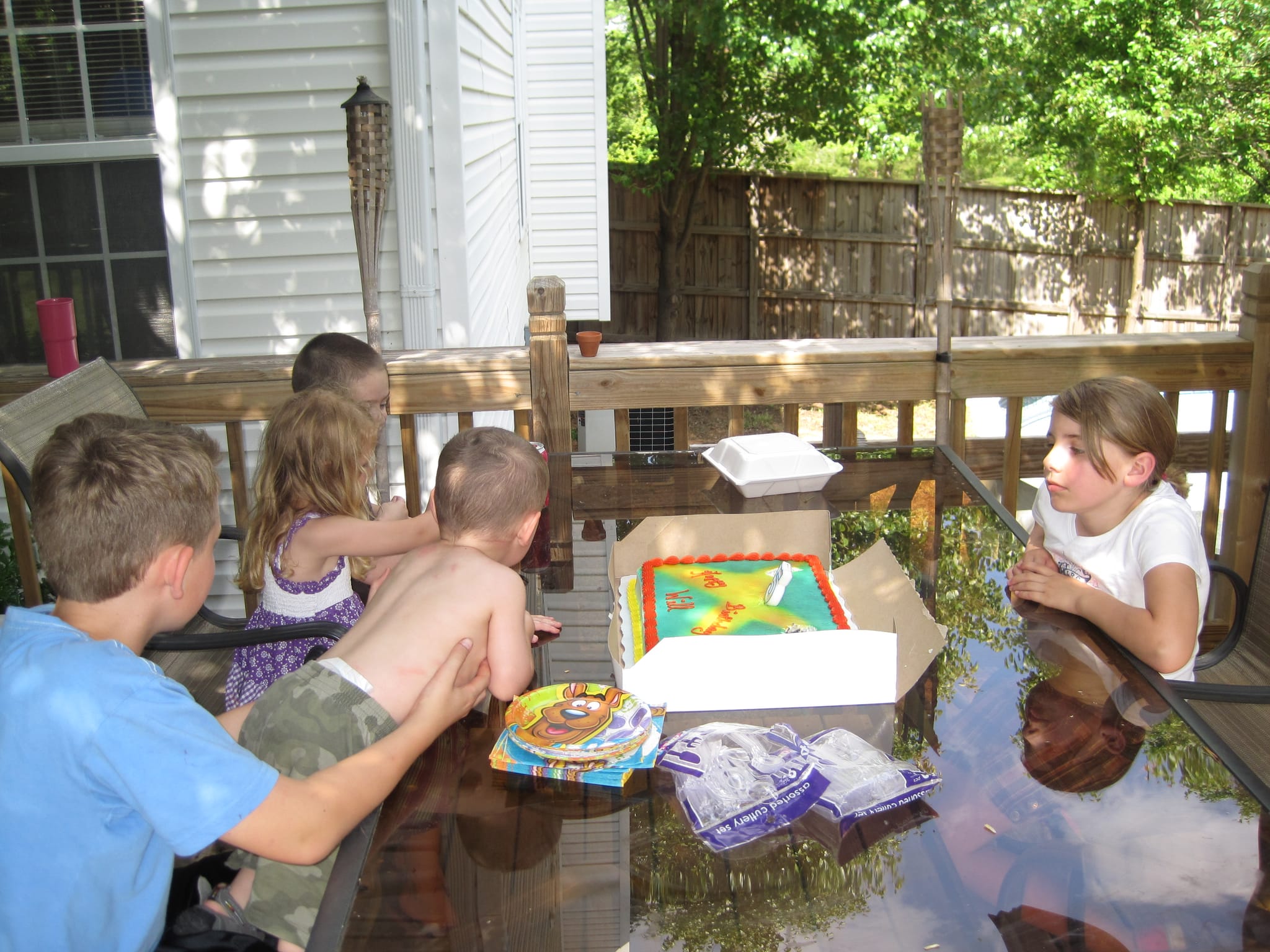 Gathering 'round the Birthday Cake