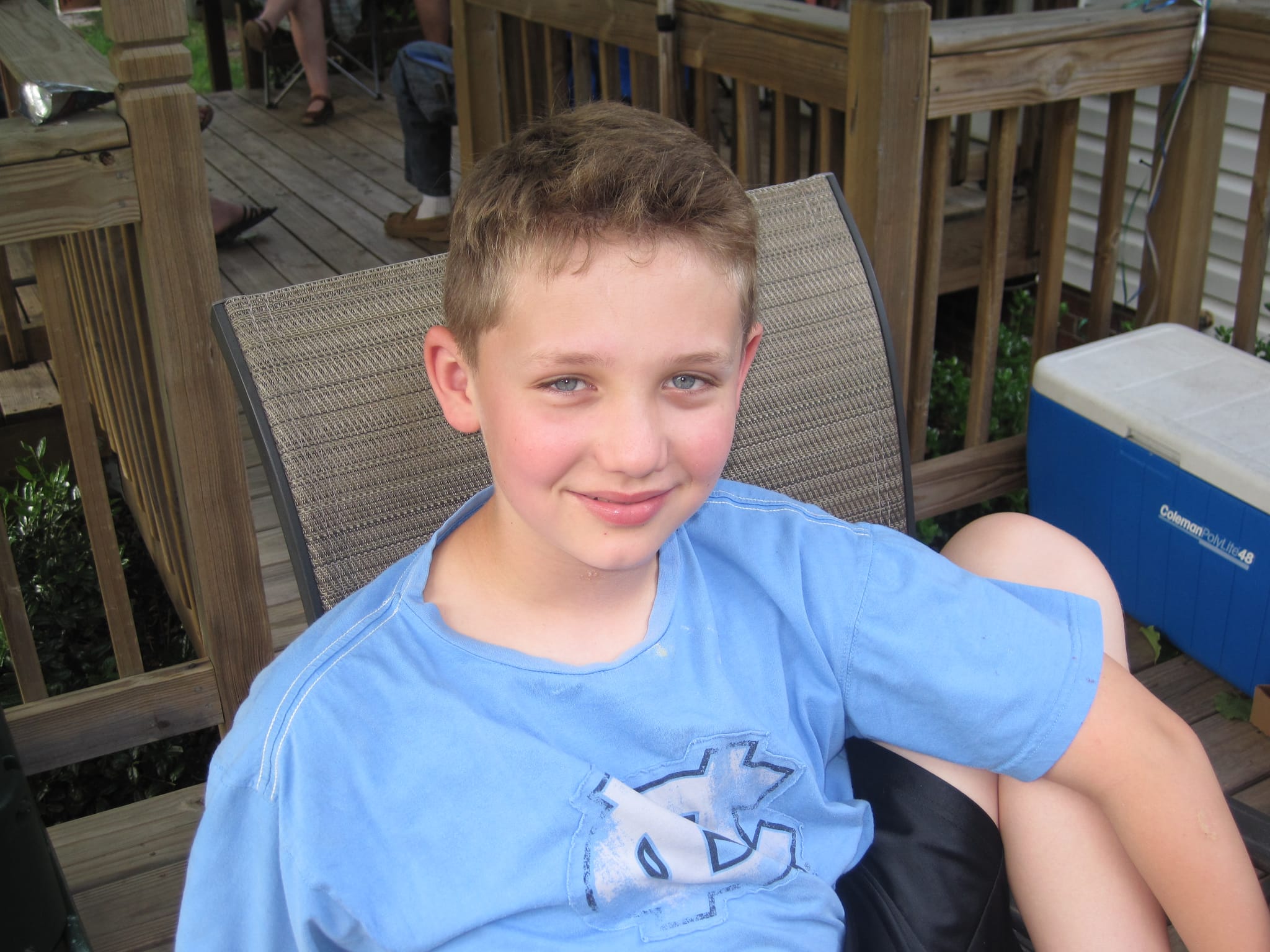"I'd be even happier if I wore a Duke shirt." ~Hayden