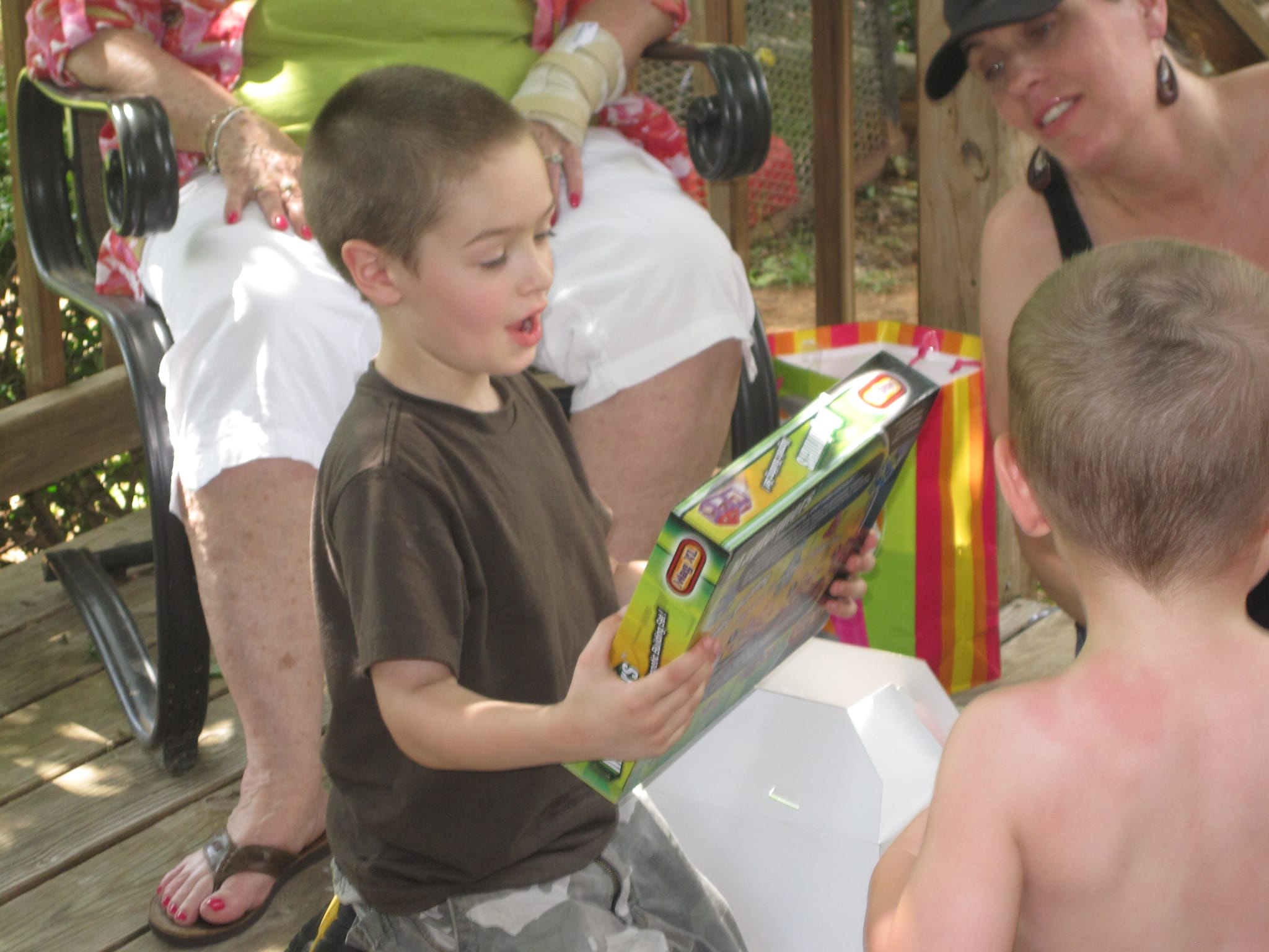 William opening presents