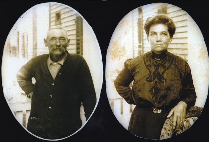 Oliver Milton Harrison and Melissa Jane Harrison - My great-great-great Grandparents who lived in Maryland