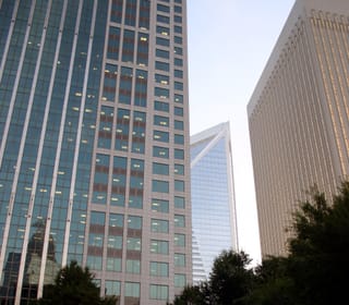 Duke Energy building from Plaza