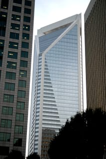 Duke Energy building from the plaza