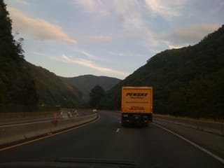 Truckin' it throught the mountains of North Carolina