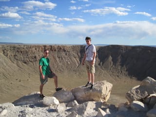 Brothers at the Crater