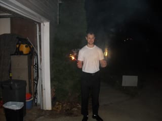 Lucas sparkles - Chris's 29th Birthday Party