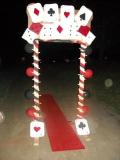 Entrance with Red Carpet - Chris's 29th Birthday Party